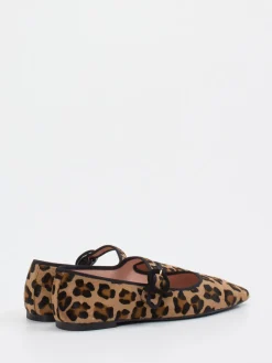 – Mary Jane Ballerinas aus Fellimitat-Pretty Ballerinas Discount