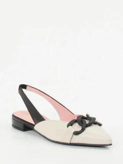 – Slingback-Ballerinas aus Lammleder Creme-Pretty Ballerinas Clearance