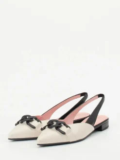 – Slingback-Ballerinas aus Lammleder Creme-Pretty Ballerinas Clearance