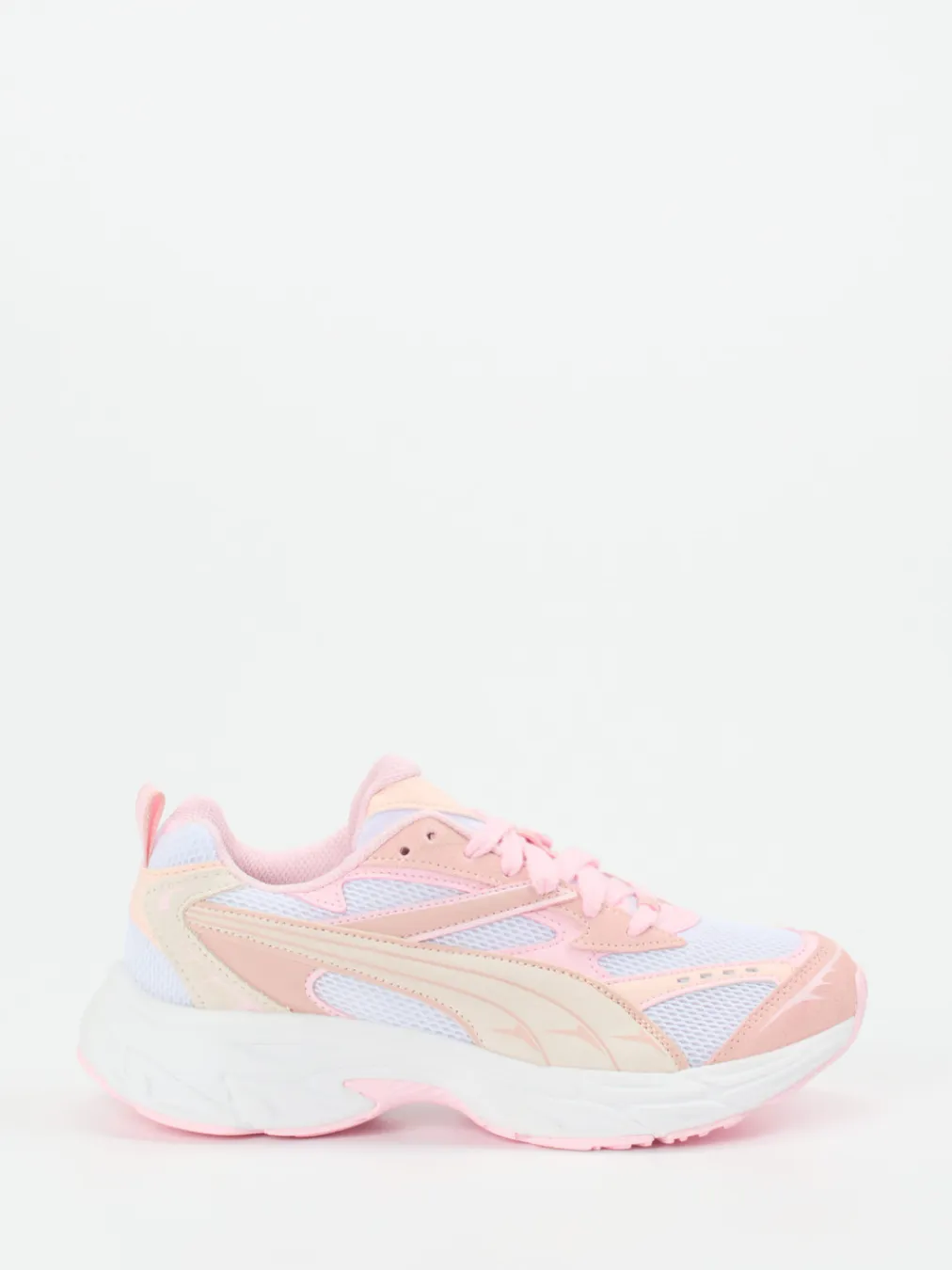 – Chunky Sneaker aus Veloursleder Rosa-Puma Clearance