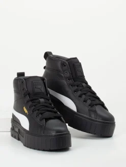 – High-Top Sneaker aus Leder in-Puma Hot