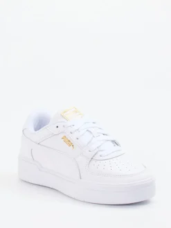 – Sneaker aus Glattleder mit Golddetails-Puma Sale