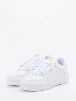 – Sneaker aus Glattleder mit Golddetails-Puma Sale