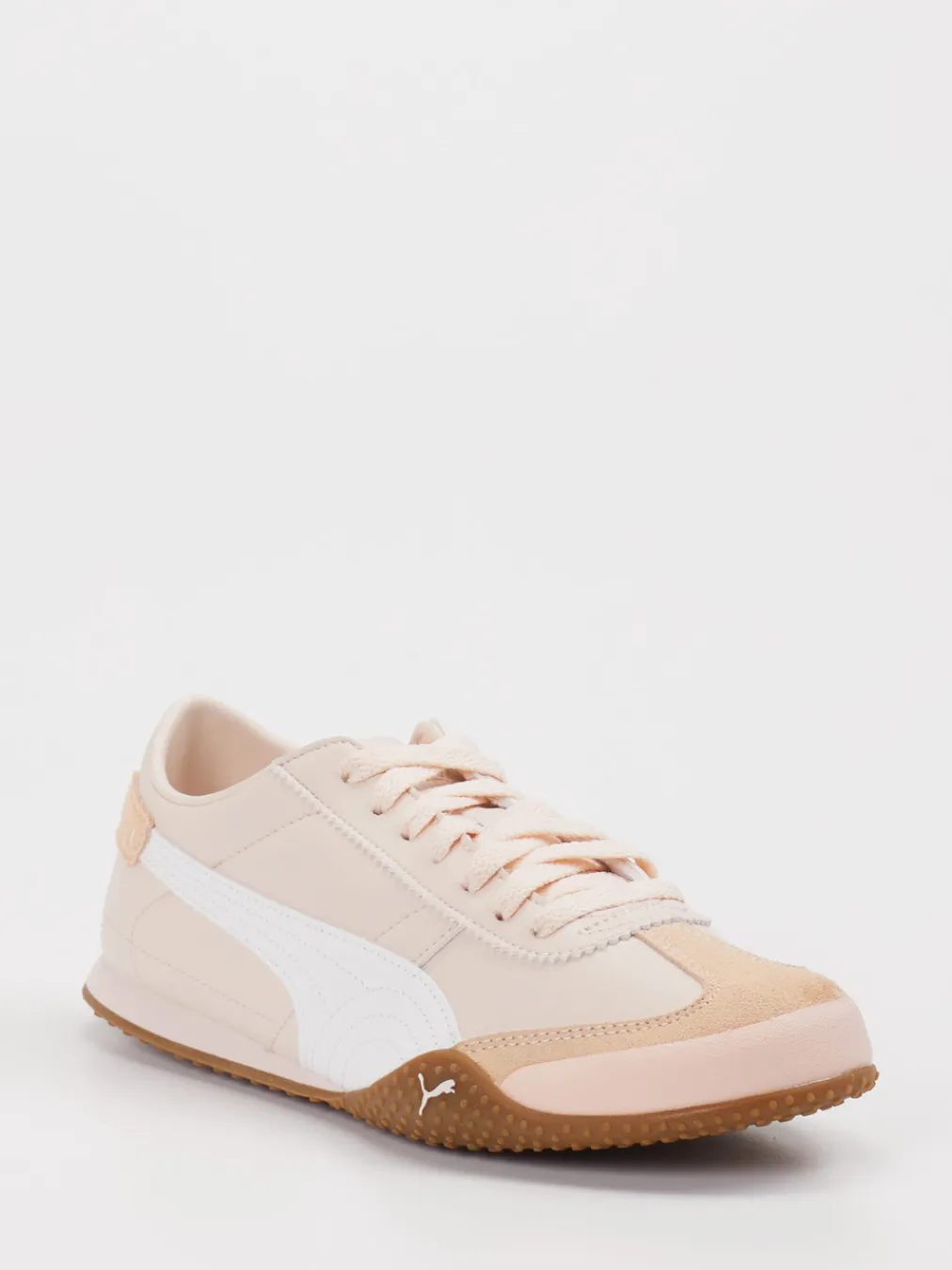 – Sneaker aus Leder in Creme-Rosé-Puma Online