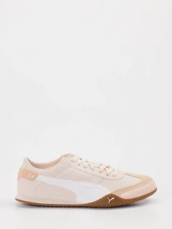 – Sneaker aus Leder in Creme-Rosé-Puma Online