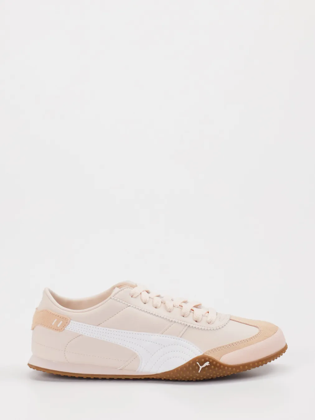 – Sneaker aus Leder in Creme-Rosé-Puma Online