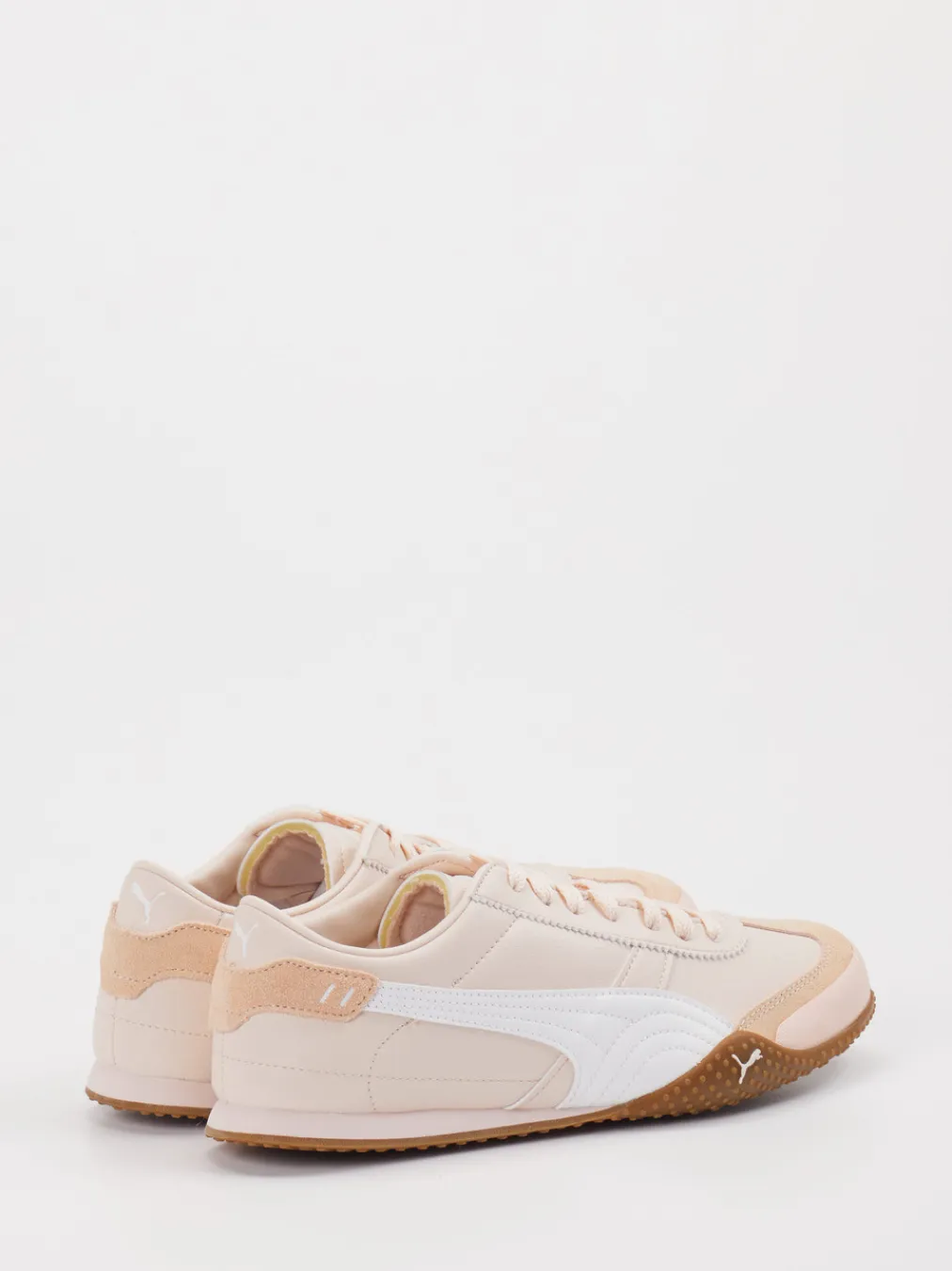 – Sneaker aus Leder in Creme-Rosé-Puma Online