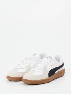 – Sneaker aus Leder mit Gummisohle-Puma New