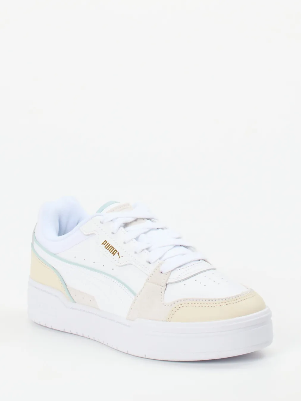 – Sneaker aus Leder mit Pastellakzenten-Puma New