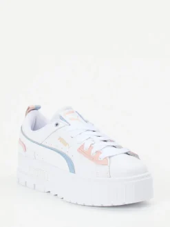 – Sneaker aus Leder mit Plateausohle-Puma