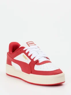 – Sneaker aus Leder und Mesh in Tomatenrot-Puma Hot