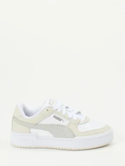– Sneaker aus Leder-Mesh-Mix in Offwhite-Puma New