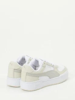 – Sneaker aus Leder-Mesh-Mix in Offwhite-Puma New