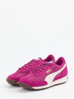 – Sneaker aus Textil und Veloursleder magenta-Puma Clearance