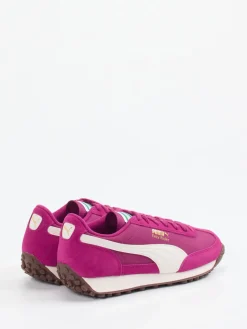 – Sneaker aus Textil und Veloursleder magenta-Puma Clearance