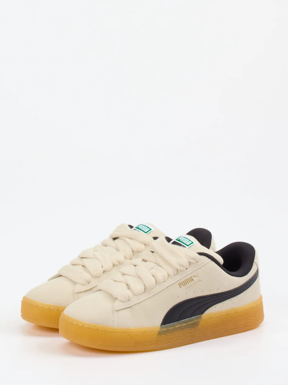 – Sneaker aus Veloursleder in Cremeweiß-Puma Sale