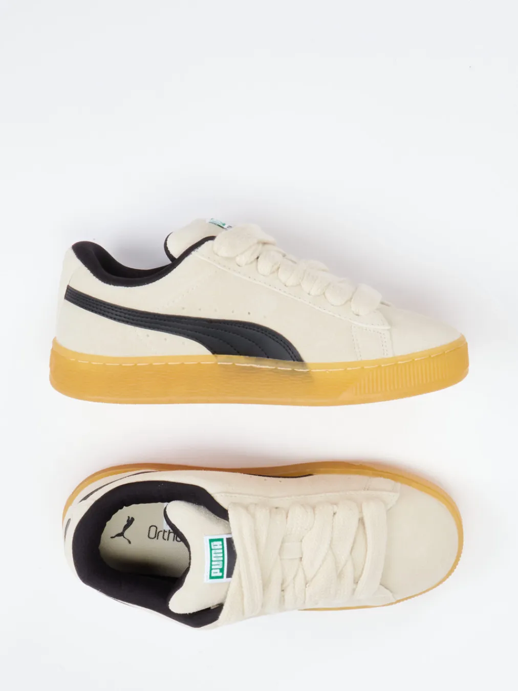 – Sneaker aus Veloursleder in Cremeweiß-Puma Sale