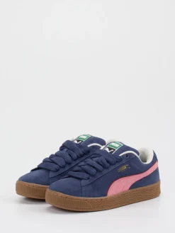 – Sneaker aus Veloursleder in Dunkel-Puma Best