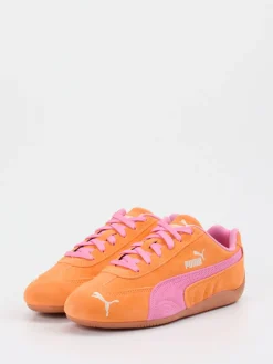 – Sneaker aus Veloursleder Pink-Puma Discount