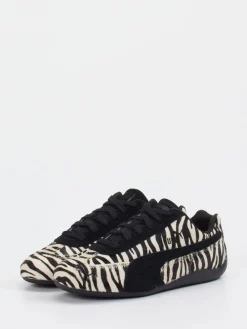 – Sneaker aus Veloursleder und Fellstruktur-Puma Sale