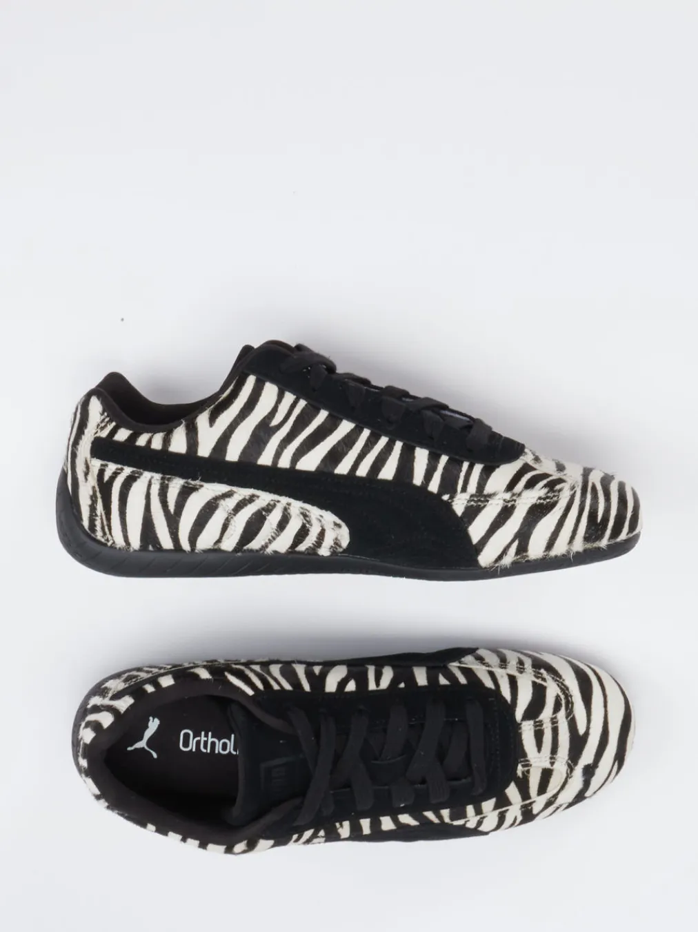 – Sneaker aus Veloursleder und Fellstruktur-Puma Sale