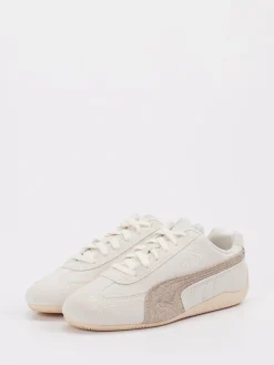 – Sneaker aus Veloursleder Cremeweiß-Puma Outlet