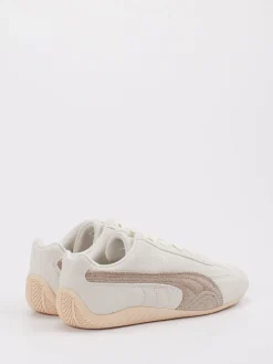 – Sneaker aus Veloursleder Cremeweiß-Puma Outlet