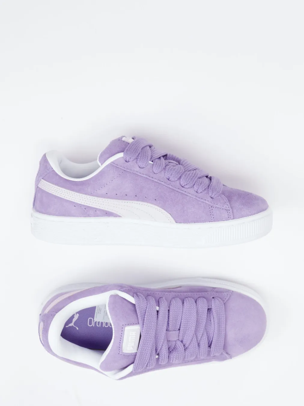 – Sneaker aus Veloursleder Flieder-Puma Outlet