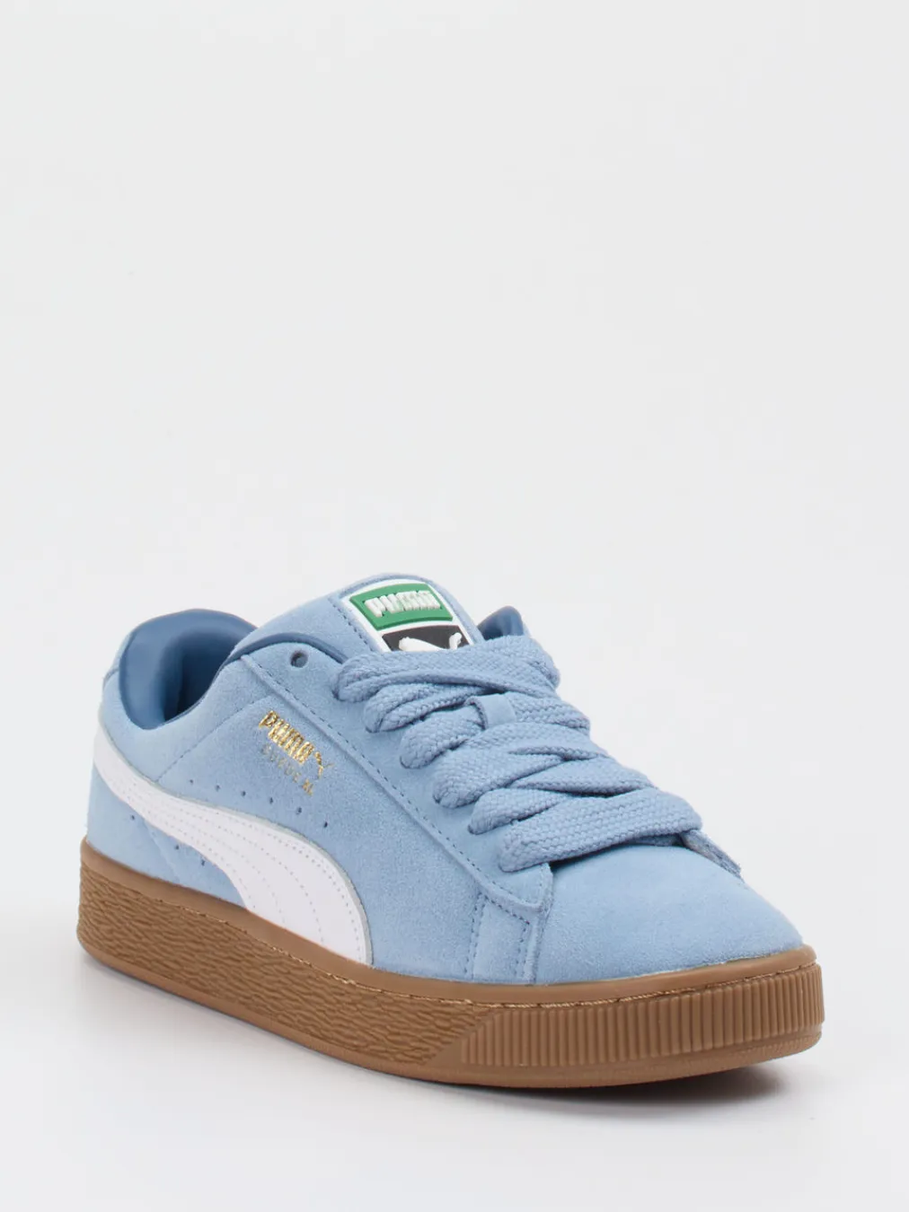 – Sneaker aus Veloursleder in Hell-Puma New
