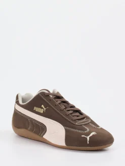 – Sneaker aus Veloursleder schoko-Puma Discount