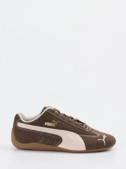 – Sneaker aus Veloursleder schoko-Puma Discount