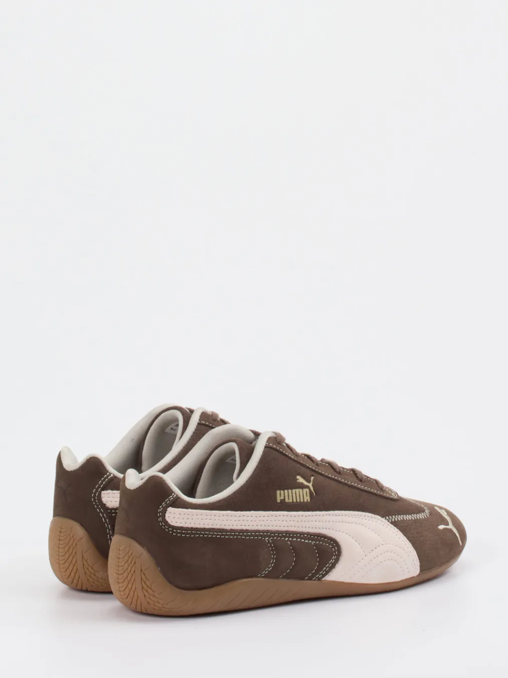 – Sneaker aus Veloursleder schoko-Puma Discount