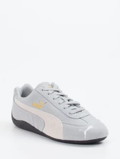 – Sneaker aus Veloursleder in Hell-Puma