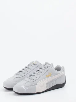 – Sneaker aus Veloursleder in Hell-Puma