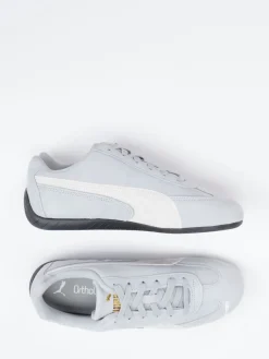 – Sneaker aus Veloursleder in Hell-Puma