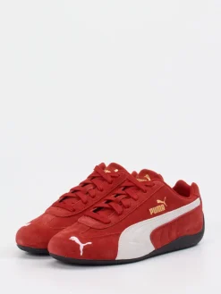 – Sneaker aus Veloursleder in Ziegel-Puma Best