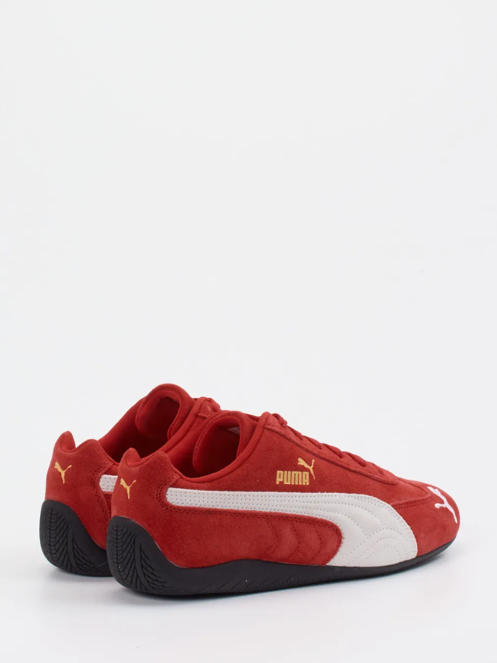 – Sneaker aus Veloursleder in Ziegel-Puma Best