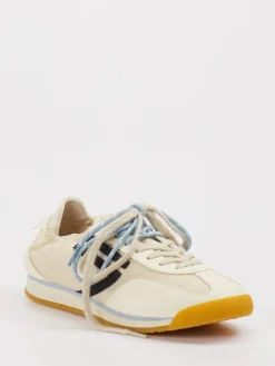 – Sneaker aus Velour und Textil creme-Puraai Best