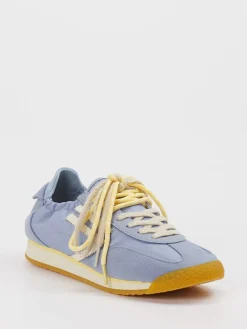 – Sneaker aus Velour und Textil Hell-Puraai Sale