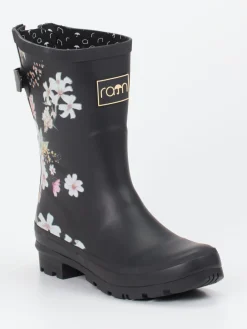 – Gummistiefel aus Gummi mit Blumenmuster-Rajn Clearance