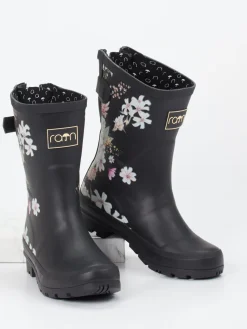 – Gummistiefel aus Gummi mit Blumenmuster-Rajn Clearance