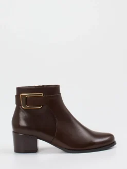 – Ankle Boots aus Lammleder Dunkel-Ralph Harrison Sale