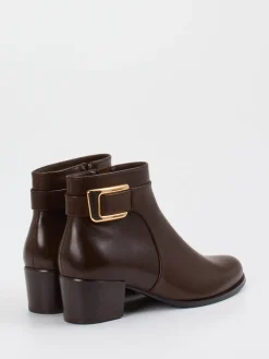 – Ankle Boots aus Lammleder Dunkel-Ralph Harrison Sale