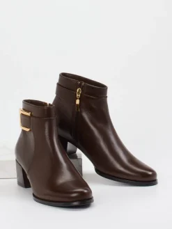 – Ankle Boots aus Lammleder Dunkel-Ralph Harrison Sale
