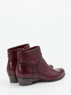 – Ankle Boots aus Lammleder bordeaux-Ralph Harrison Clearance