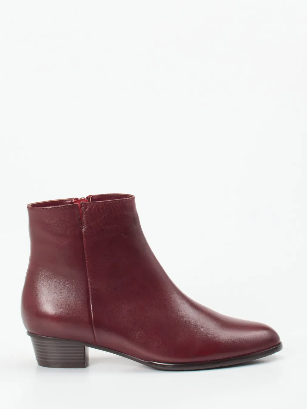 – Ankle Boots aus Lammleder Bordeaux-Ralph Harrison Outlet