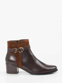 – Ankle Boots aus Kalbleder dunkel-Ralph Harrison New