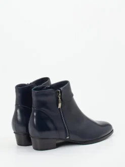– Ankle Boots aus Lammleder Dunkel-Ralph Harrison New