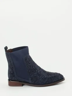 – Chelsea Boots aus Veloursleder Dunkel-Ralph Harrison Outlet