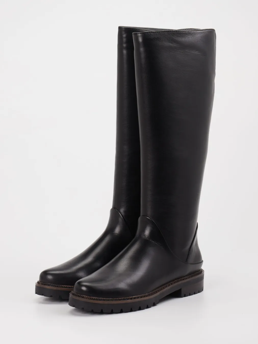 Ralph Harrison – Kniehohe Stiefel aus Leder-Ginger u0026 Glove Discount